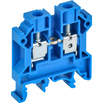 Колодка клеммная IEK CTS 6мм2 синяя Колодка клеммная IEK CTS 6мм2 синяя