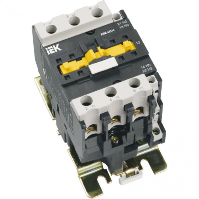 Контактор IEK КМИ-46512 65А 400В/АС3 1НО;1НЗ - KKM41-065-400-11 Контактор IEK КМИ-46512 65А 400В/АС3 1НО;1НЗ - KKM41-065-400-11