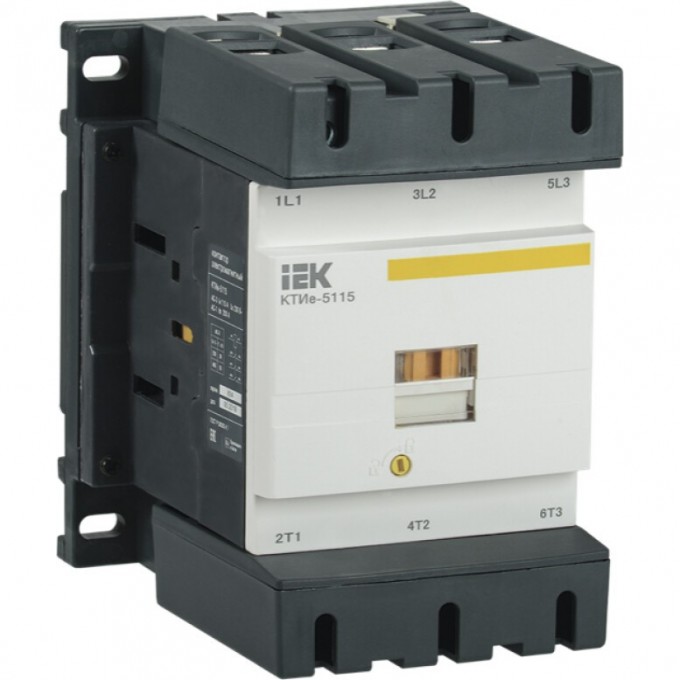 Контактор IEK КТИе-5115 115А 400В/АС3 - KKTE50-115-400-10 Контактор IEK КТИе-5115 115А 400В/АС3 - KKTE50-115-400-10