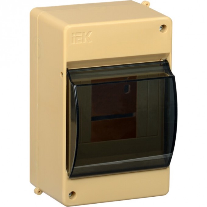 Корпус пластиковый IEK KREPTA 3 КМПн 2/4 IP30 сосна - MKP42-N-04-30-12-S Корпус пластиковый IEK KREPTA 3 КМПн 2/4 IP30 сосна - MKP42-N-04-30-12-S