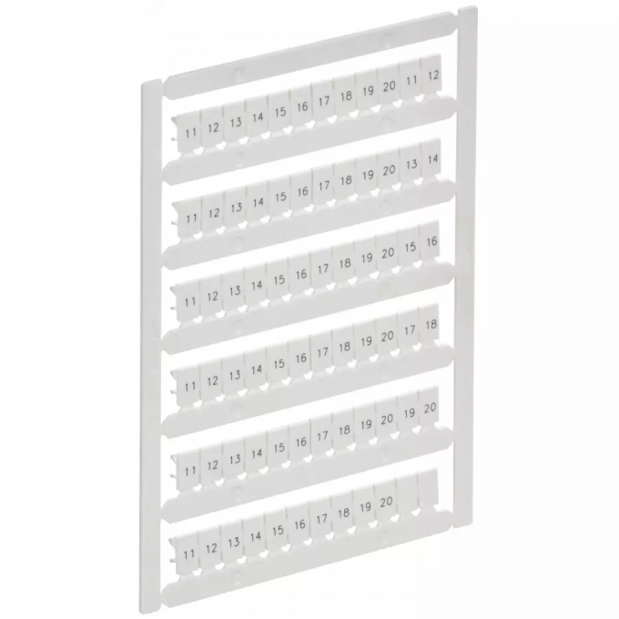 Маркер IEK ARMAFIX для CTS/CP 4кв.мм "11-20" AF-CT10D-M-004-02 Маркер IEK ARMAFIX для CTS/CP 4кв.мм "11-20" AF-CT10D-M-004-02