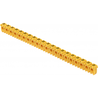 Маркер открытого типа IEK KE 0,75-1,5мм2 символ 'M' (200шт/упак)