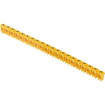 Маркер открытого типа IEK KE 1,5-2,5мм2 символ 'K' (200шт/упак)