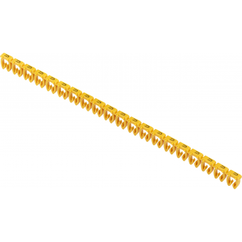 Маркер открытого типа IEK KE 4-6мм2 символ 'U' (200шт/упак)