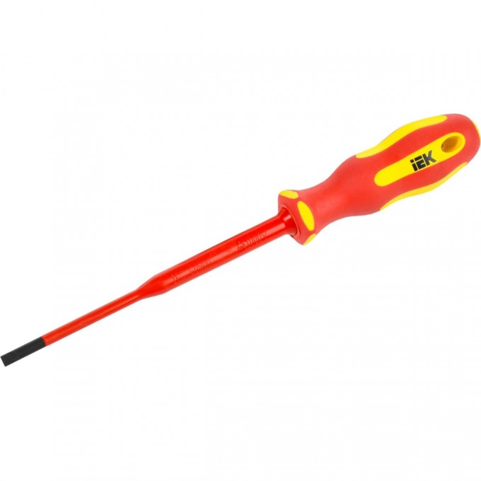 Отвертка диэлектрическая IEK SLIM SL3.5х100 Т2 ARMA2L 5 A2L5-SC31-T2-SL-35-100 Отвертка диэлектрическая IEK SLIM SL3.5х100 Т2 ARMA2L 5 A2L5-SC31-T2-SL-35-100