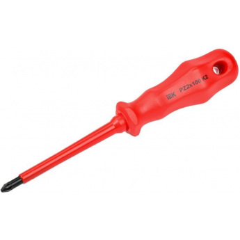 Отвертка диэлектрическая крестовая IEK PZ2х100 K2 1000В ARMA2L 3 Отвертка диэлектрическая крестовая IEK PZ2х100 K2 1000В ARMA2L 3