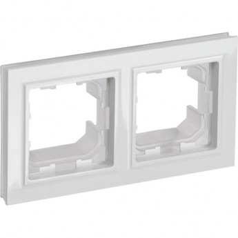 Рамка 2-местная IEK BRITE IP44 РУ-2-БрБ-44 белый - BR-M22-44-K01 Рамка 2-местная IEK BRITE IP44 РУ-2-БрБ-44 белый - BR-M22-44-K01