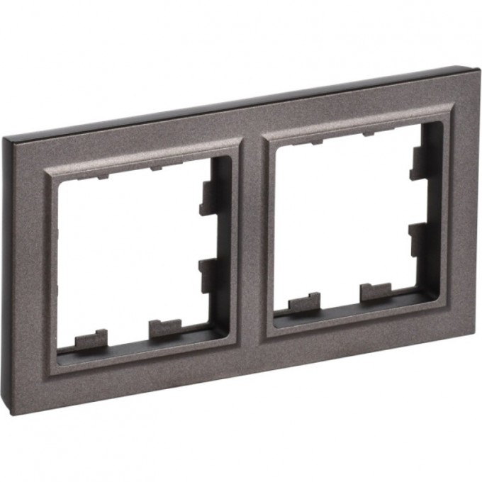 Рамка 2-местная IEK BRITE IP44 РУ-2-БрТБ-44 темная бронза - BR-M22-44-K45 Рамка 2-местная IEK BRITE IP44 РУ-2-БрТБ-44 темная бронза - BR-M22-44-K45
