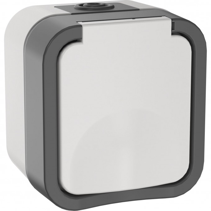 Розетка IEK 1-местная заземляющим контактом и крышкой TORS 16А IP55 белый TS-R16-16-55-K41 Розетка IEK 1-местная заземляющим контактом и крышкой TORS 16А IP55 белый TS-R16-16-55-K41