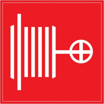 Самоклеящаяся этикетка IEK 150х150мм "Пожарный кран" - YPC10-POGKR-5-010