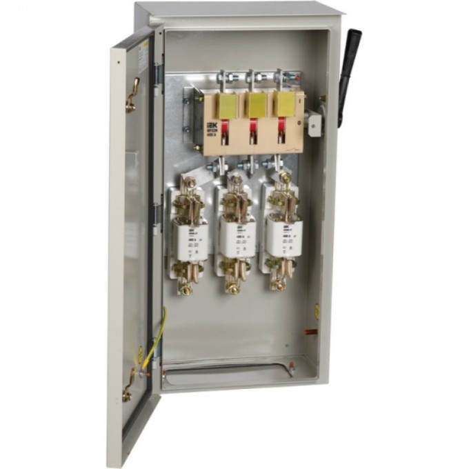 Ящик с рубильником и предохранителями IEK ЯРП-400А У1 IP54 - YARP-400-74-54 Ящик с рубильником и предохранителями IEK ЯРП-400А У1 IP54 - YARP-400-74-54