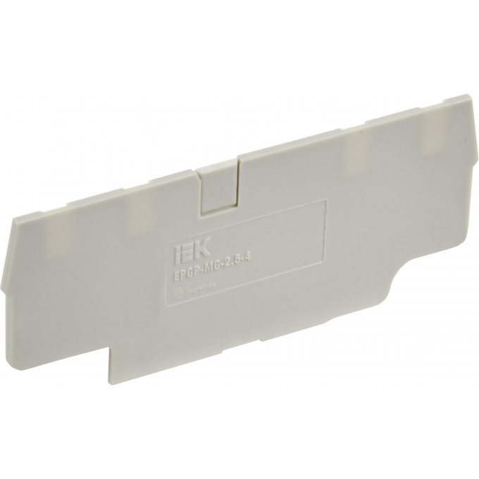 Заглушка IEK для CP-MC 4 вывода 2,5мм2 серая YCT22-00-4-K03-002-ZGL Заглушка IEK для CP-MC 4 вывода 2,5мм2 серая YCT22-00-4-K03-002-ZGL