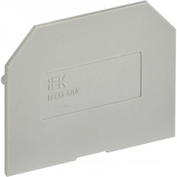 Заглушка IEK для CTS 6/10мм2 серая Заглушка IEK для CTS 6/10мм2 серая