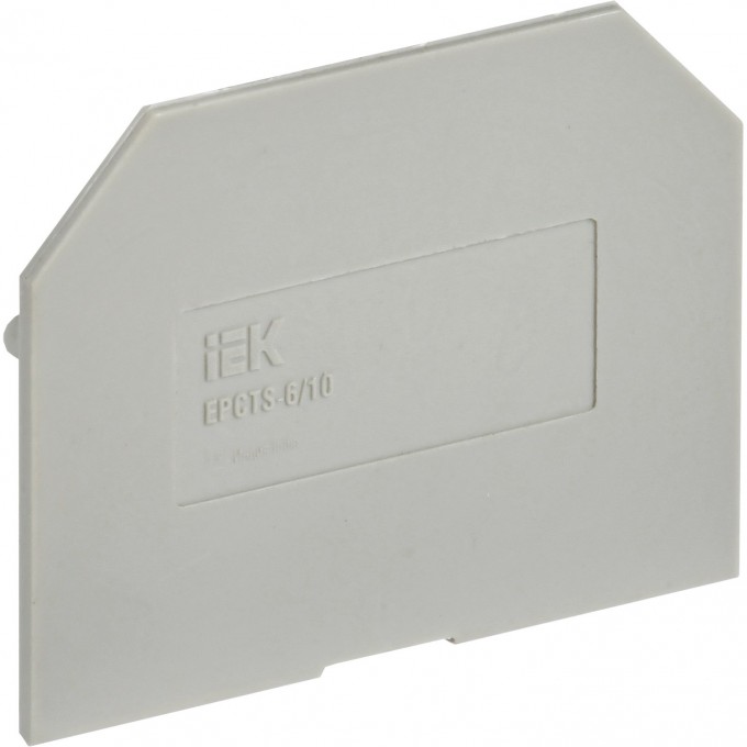 Заглушка IEK для CTS 6/10мм2 серая YCT10-00-K03-006-ZGL Заглушка IEK для CTS 6/10мм2 серая YCT10-00-K03-006-ZGL