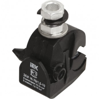 Зажим ответвительный изолированный IEK ЗОИ 16-70/1,5-10 (P6, P616, EP95-13, SLIW11.1) - UZA-11-D01-D10 Зажим ответвительный изолированный IEK ЗОИ 16-70/1,5-10 (P6, P616, EP95-13, SLIW11.1) - UZA-11-D01-D10